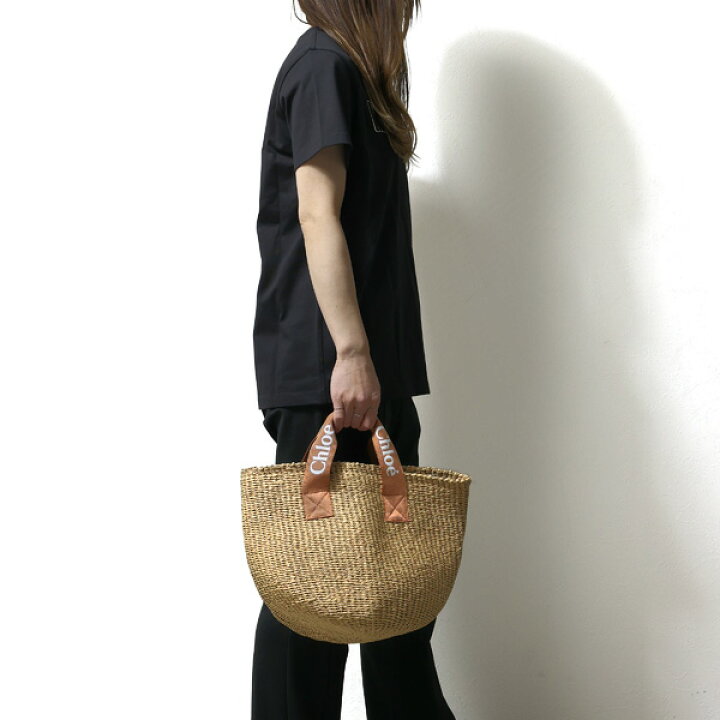 CHLOE クロエ キッズ ロゴ バスケットかごバッグ（Chloe 2WAY LOGO  