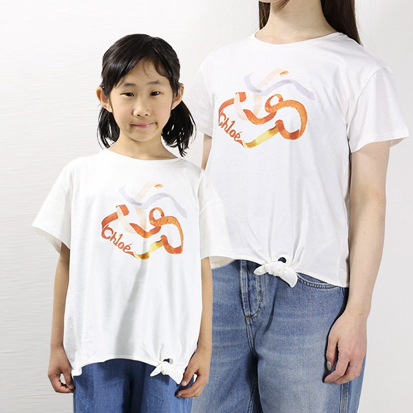 販売新品 【新品】Chloeクロエ パーフォレイテッドTシャツ14A | www 