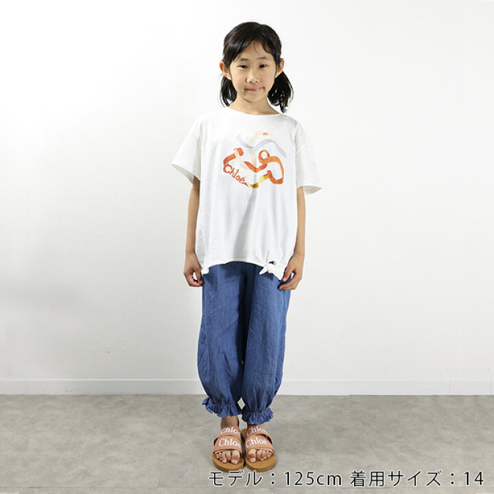 楽天市場】Chloe クロエ Cropped T-Shirts Tシャツ 半袖 ロゴ クルー  