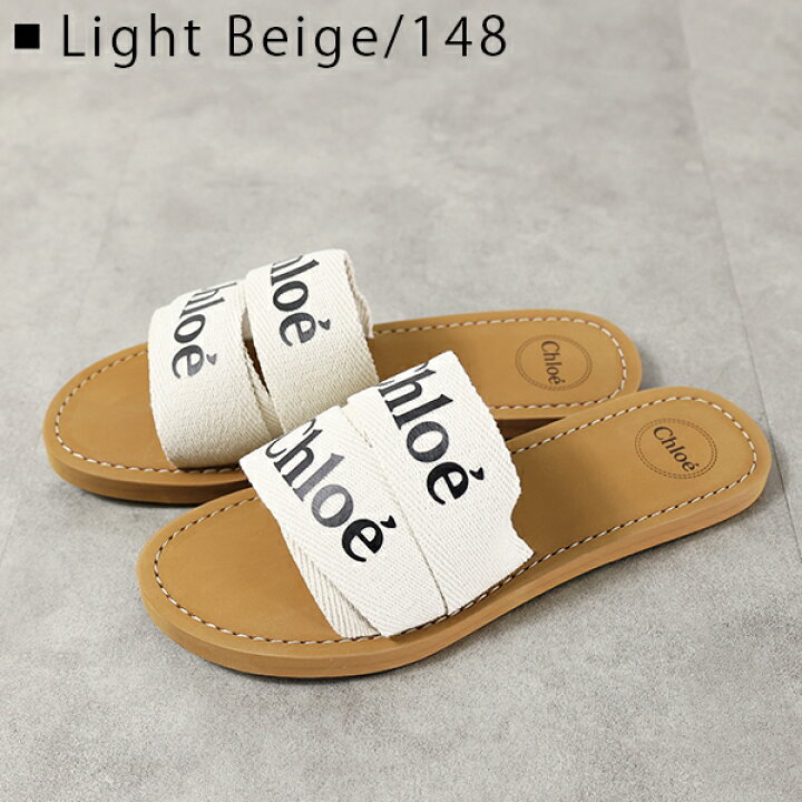 楽天市場】Chloe クロエ Woody Flat Sandal サンダル ミュール 靴 