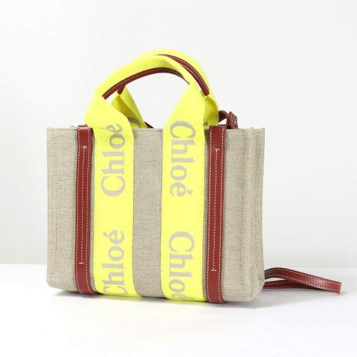楽天市場】Chloe クロエ WOODY LOGO SMALL TOTE BAG ショルダーバッグ  