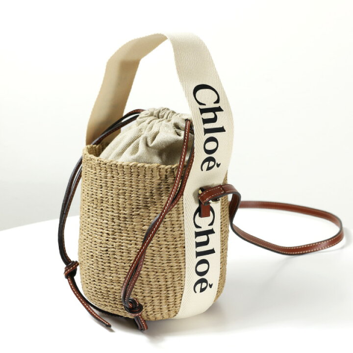 楽天市場】Chloe クロエ WOODY Small Basket Bag ウッディ スモール  