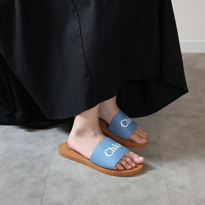 楽天市場】Chloe クロエ WOODY Sliders スライドサンダル サンダル 