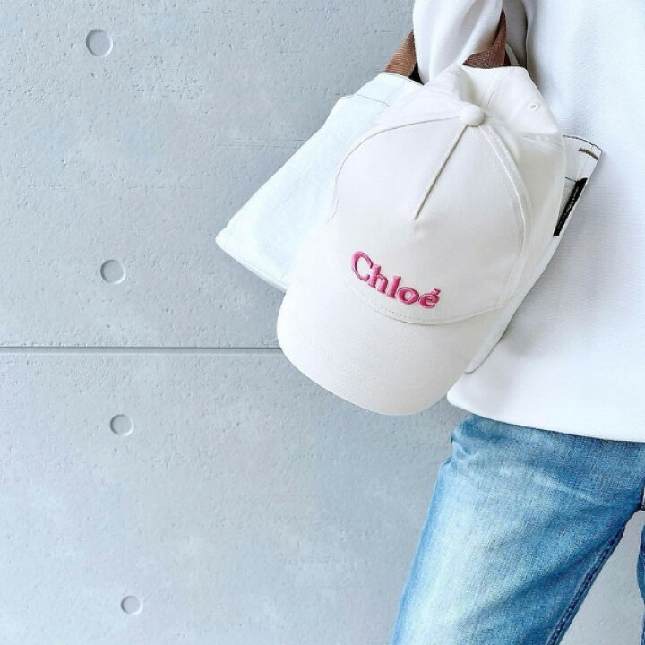 楽天市場】Chloe クロエ Logo Baseball Cap ベースボールキャップ 帽子