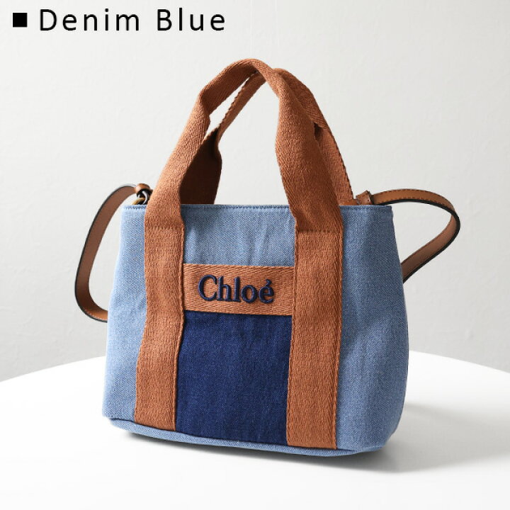 楽天市場】Chloe クロエ Corduroy Logo Tote Bag トートバッグ  