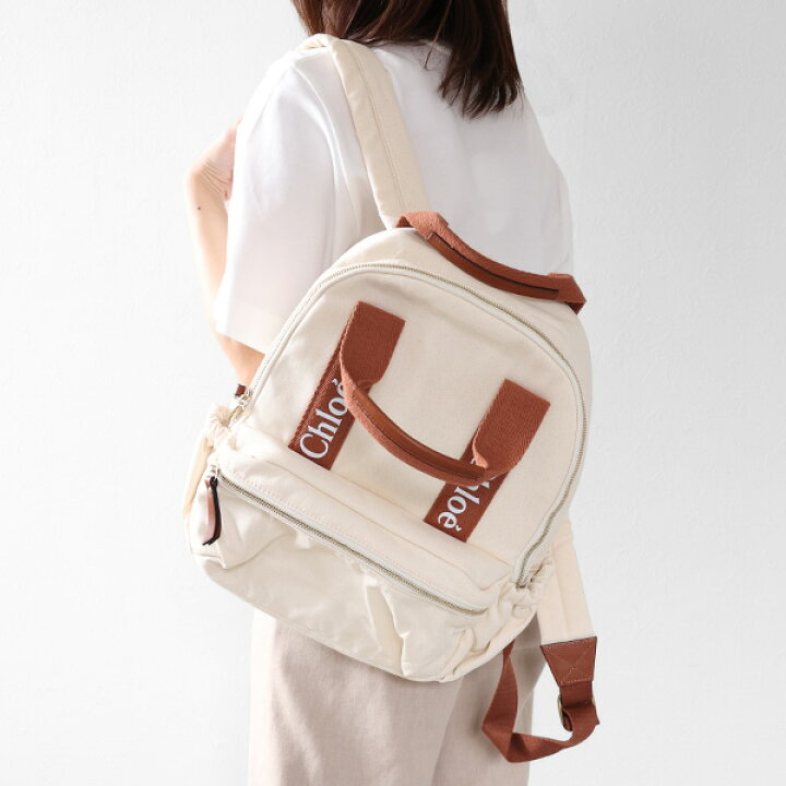 楽天市場】Chloe クロエ Logo Backpack マザーズバッグ バックパック  