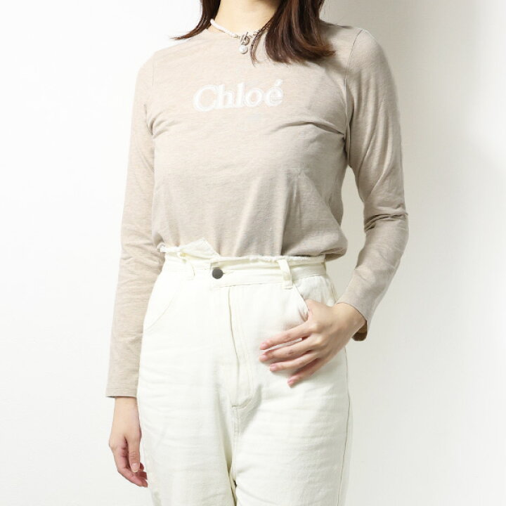楽天市場】Chloe クロエ Logo Long Sleeve T-Shirts Tシャツ 長袖 ロン  