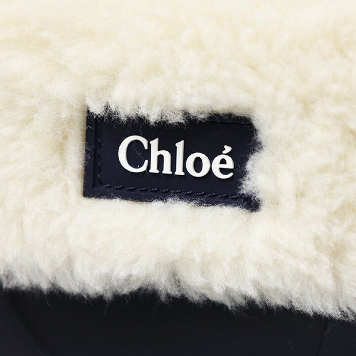 楽天市場】Chloe クロエ Logo Fur Rain Boots レインブーツ ロゴ 