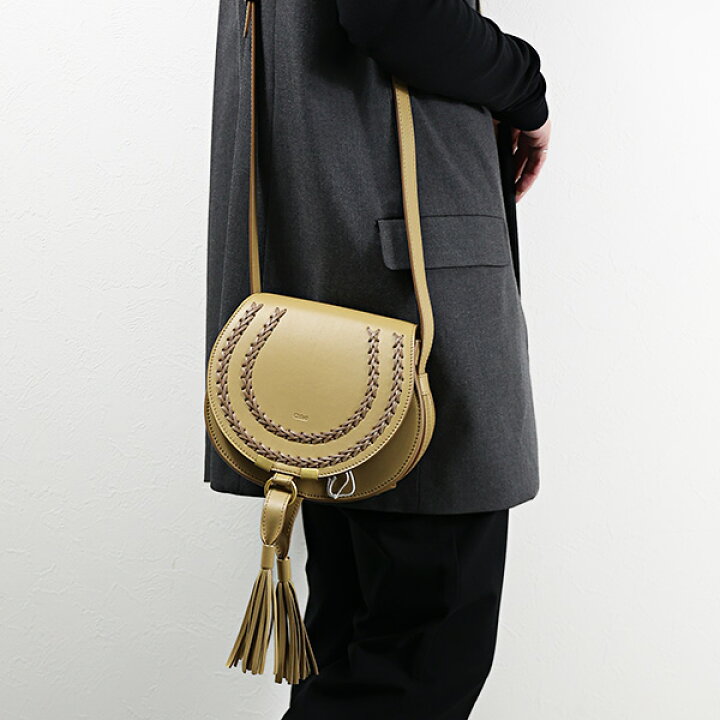 楽天市場】Chloe クロエ ショルダーバッグ MARCIE Small Saddle Bag 