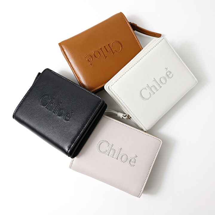 楽天市場】Chloe クロエ 二つ折り財布 SENSE Compact Bi-Fold Wallet 
