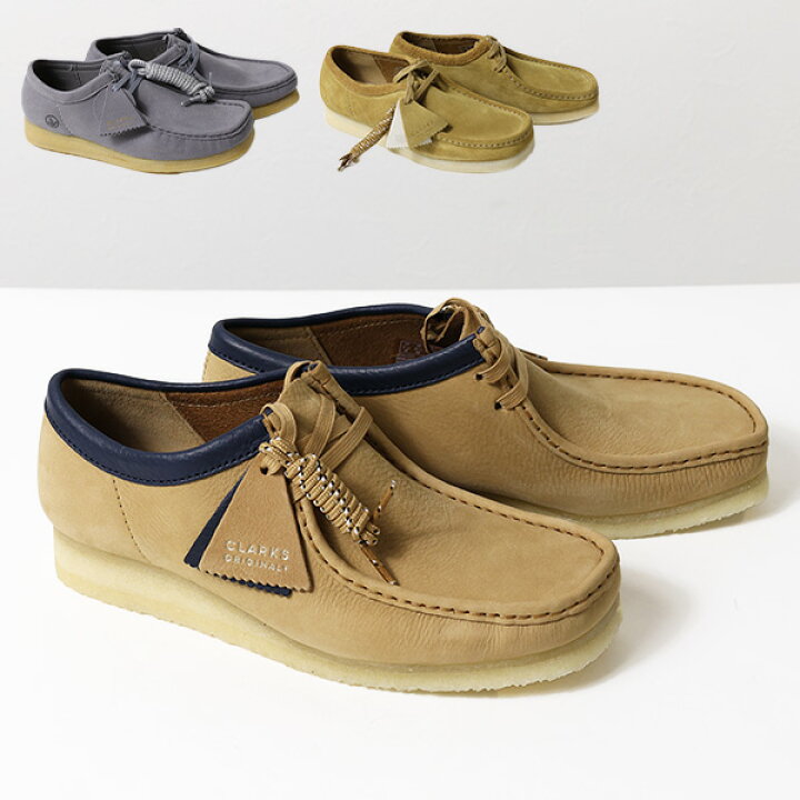 楽天市場】CLARKS クラークス Wallabee ワラビー ラウンド モカシン 