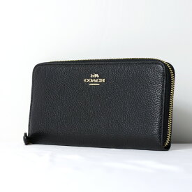 COACH コーチ Accordion Zip Wallet ラウンドファスナーレザー 本革 カジュアル キレカジ レディース 58059