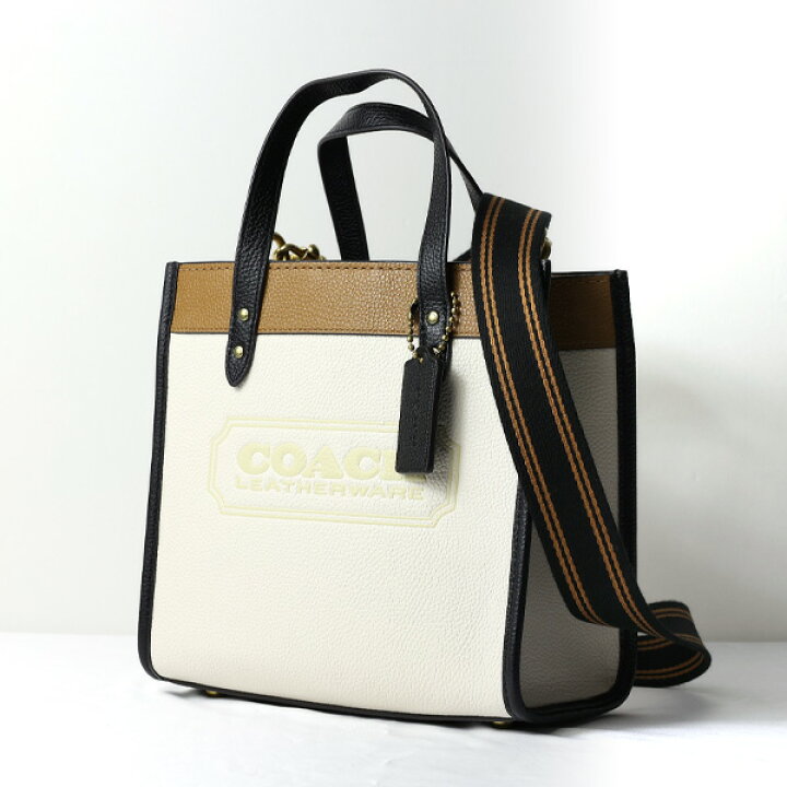 楽天市場】COACH コーチ Field Tote 22 In Colorblock With Coach 