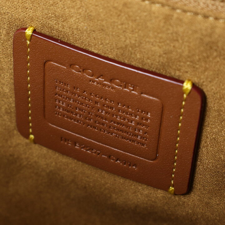 楽天市場】COACH コーチ Theo Tote トートバッグ レザー 本革 A4収納 