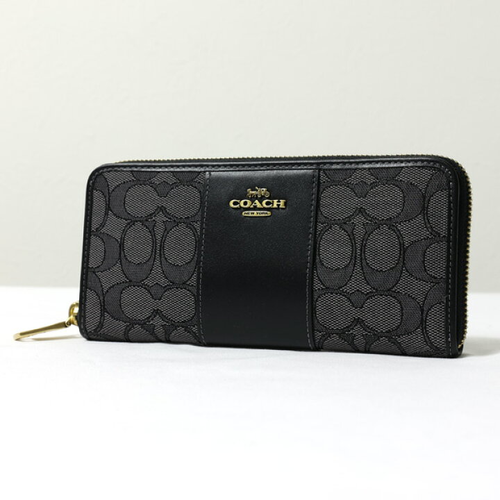 楽天市場】COACH コーチ Signature Zip Around Wallet 長財布 ラウンド 