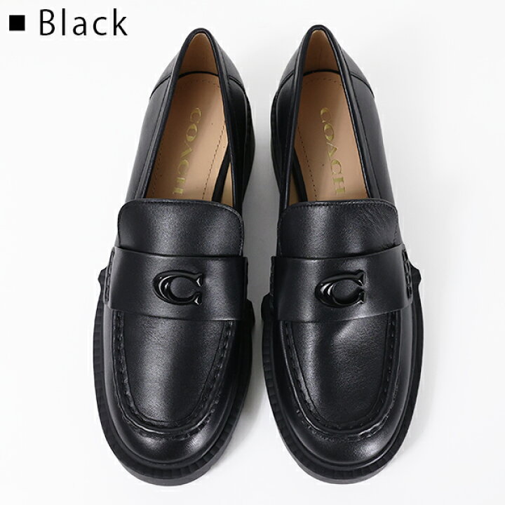 楽天市場】Coach コーチ HANNA Leather Loafer ハンナ ローファー  