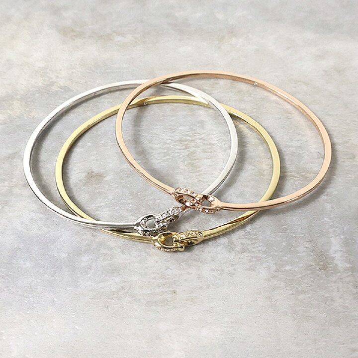 楽天市場】Coach コーチ Signature C Logo Bangle Bracelet Set 