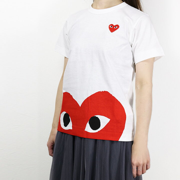楽天市場】COMME des GARCONS コムデギャルソン Play Logo T-Shirts T  