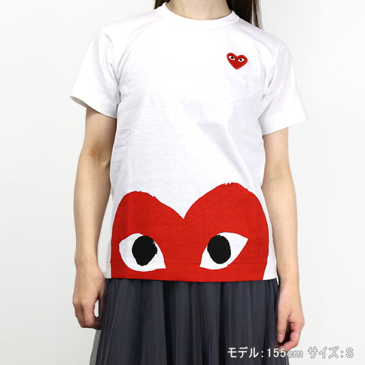 楽天市場】COMME des GARCONS コムデギャルソン Play Logo T-Shirts T 