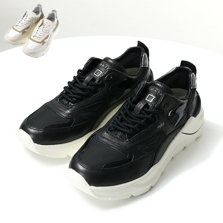 D.A.T.E. デイト FUGA Snaekers スニーカー ローカット レザー 本革 ラウンドトゥ シューズ 靴 レディース W391-FG-HA LaG Onlinestore