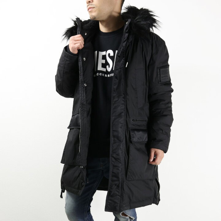 楽天市場】DIESEL ディーゼル Mods Coat モッズコート ロングコート 