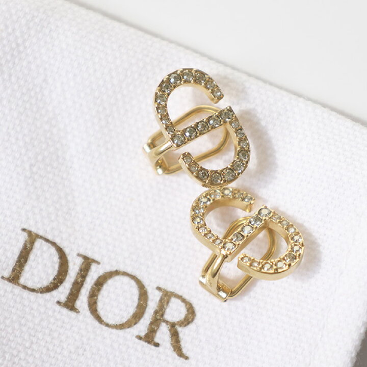 楽天市場】Dior ディオール PETIT CD CLIP ON EARRINGS クリップオン 