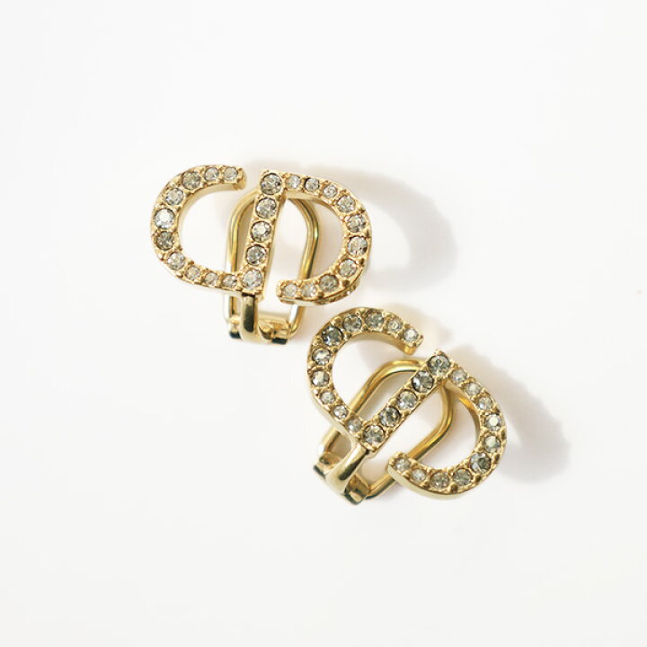 楽天市場】Dior ディオール PETIT CD CLIP ON EARRINGS クリップオン 