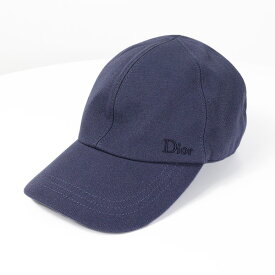 【5/31迄！SNSフォロワーさん限定 5％OFFクーポン発行中】Dior ディオール LOGO BASEBALL CAP ベースボールキャップ キャップ 帽子 コットン ロゴ刺繍 セレカジ メンズ 383C911B5641