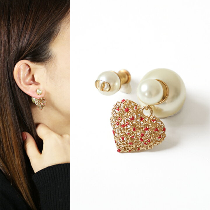 楽天市場】Dior ディオール ピアス Dioramour Dior Tribales Earrings  