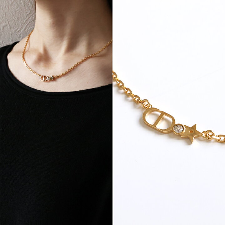 極美品✨ ディオール DIORネックレス CDロゴ Petite トライバル 】Dior 