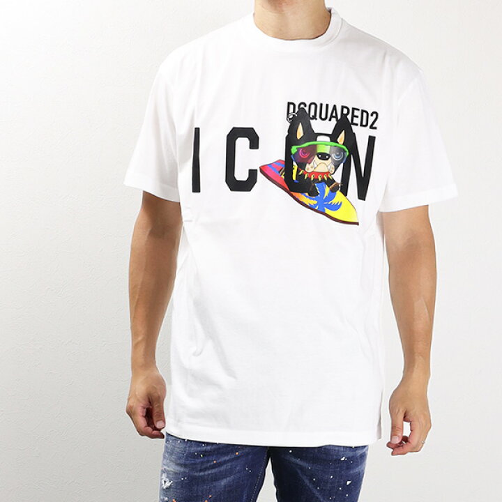 楽天市場】DSQUARED2 ディースクエアード Icon Ciro Cool T-Shirts T  