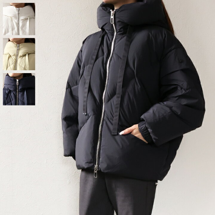 DUNO デュノ ダウンジャケット PEGGIE Quilted Down Jacket フーデッド キルト ダウンブルゾン レディース ナイロン フード付き ショート丈 アウター LaG Onlinestore LaG OnlineStore 店
