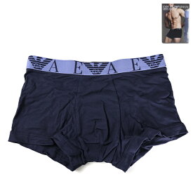 EMPORIO ARMANI エンポリオ アルマーニ ボクサーパンツ Boxer Trunk 2 Pack 111210 3F715 メンズ 2枚セット ウエストロゴ コットン LaG Onlinestore