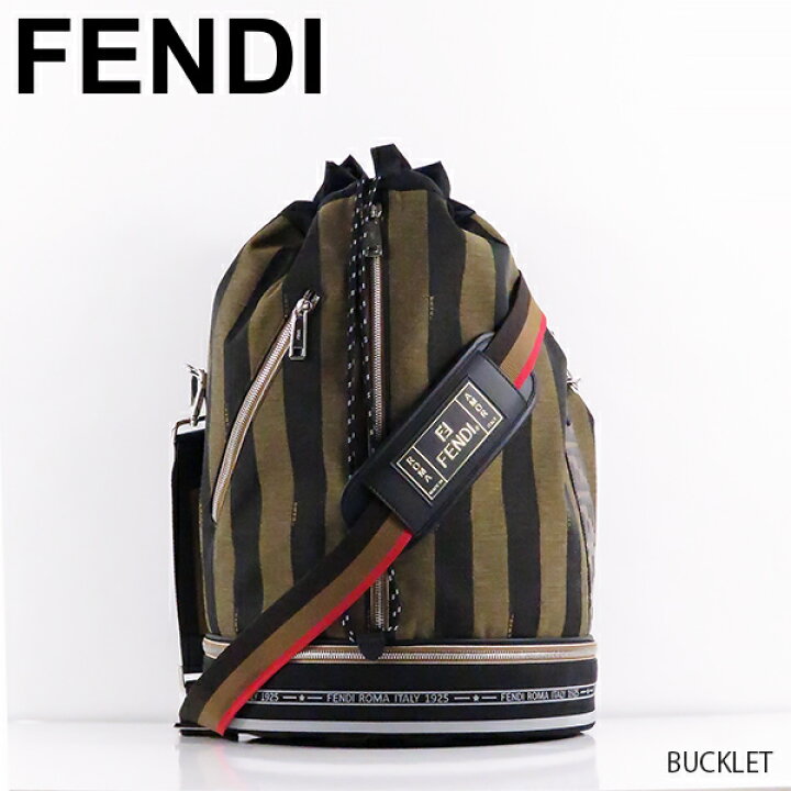 楽天市場】FENDI フェンディ BUCKLET ショルダーバッグ バケットバッグ 