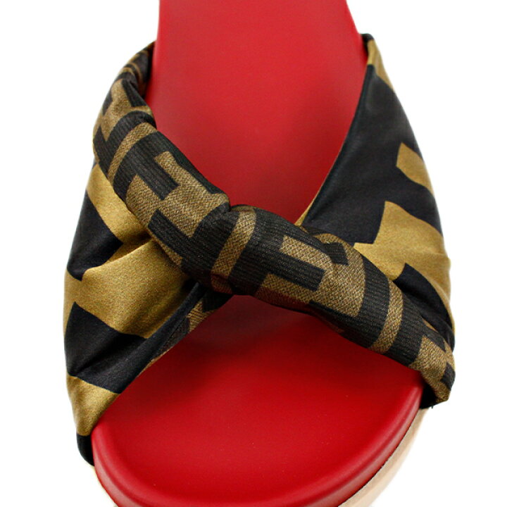 楽天市場】FENDI フェンディ FF Logo Slide FFロゴ スライド  