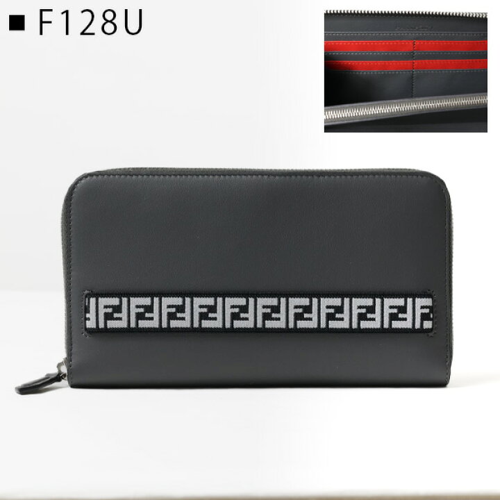 楽天市場】FENDI フェンディ FF Logo Zip Around Wallet 7M0276 A8VC 