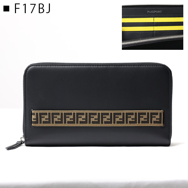 楽天市場】FENDI フェンディ FF Logo Zip Around Wallet 7M0276 A8VC