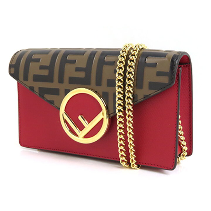楽天市場】FENDI フェンディ F is FENDI Leather Belt Bag 8BM005 A6CB 