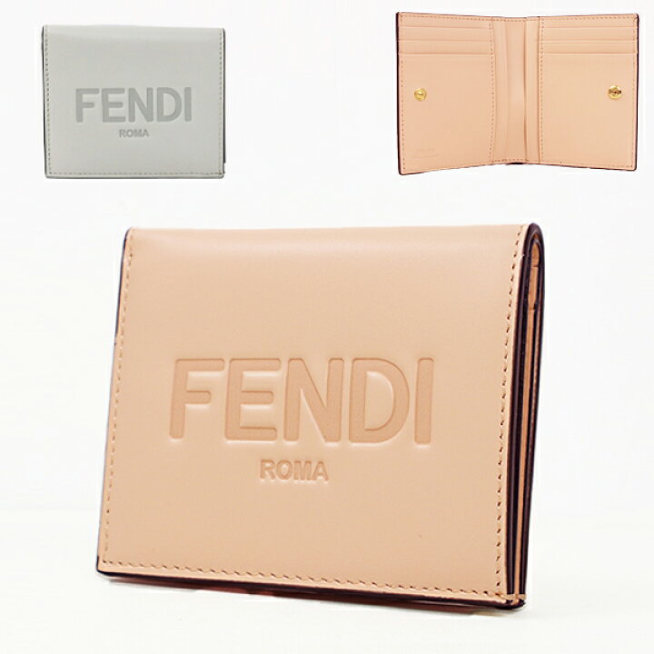 楽天市場】FENDI フェンディ BI-FOLD WALLET スモール財布 二つ折り  