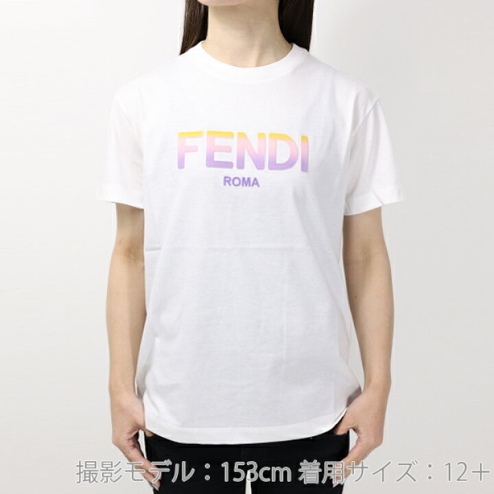 楽天市場】FENDI フェンディ Logo T-SHIRT Tシャツ 半袖 クルーネック  