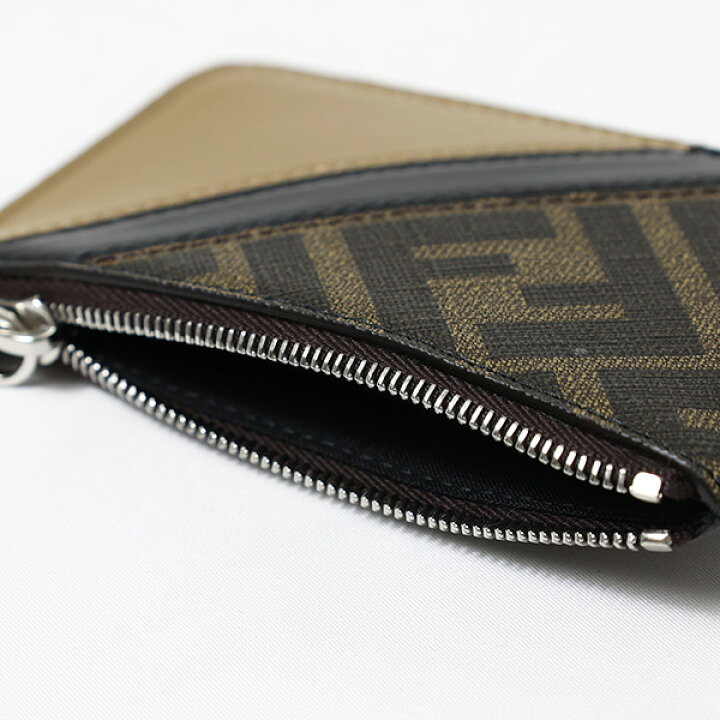 楽天市場】FENDI フェンディ FF LOGO Coin Card Case カードケース 