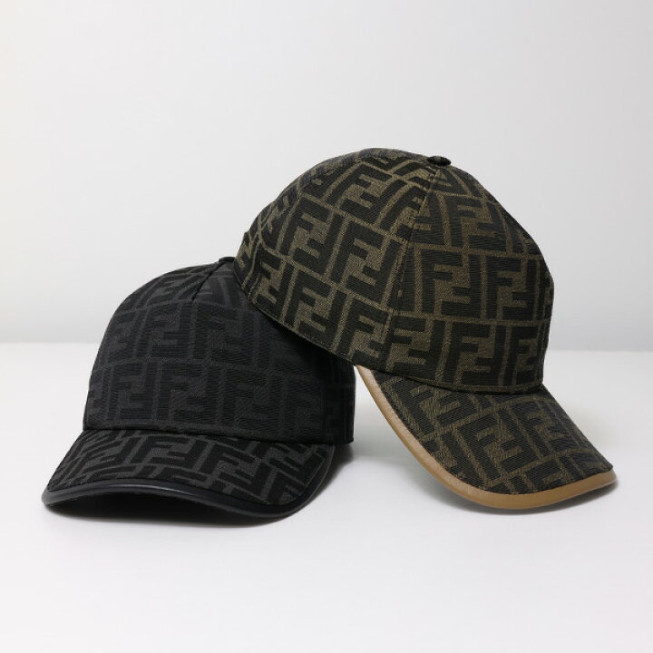 楽天市場】FENDI フェンディ FF Logo Baseball Cap キャップ ベース 