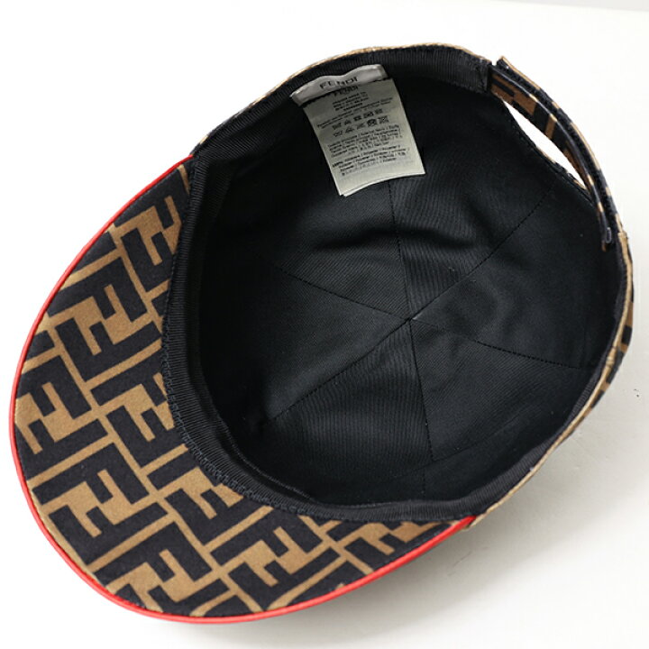 楽天市場】FENDI フェンディ Fendirama Baseball Cap キャップ ベース