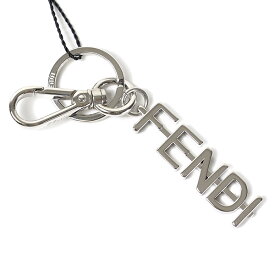 FENDI フェンディ FENDI Graphy Key Holder グラフィ キーホルダー メタル ロゴ チャーム キーリング メンズ レディース ユニセックス 7AP075 B08