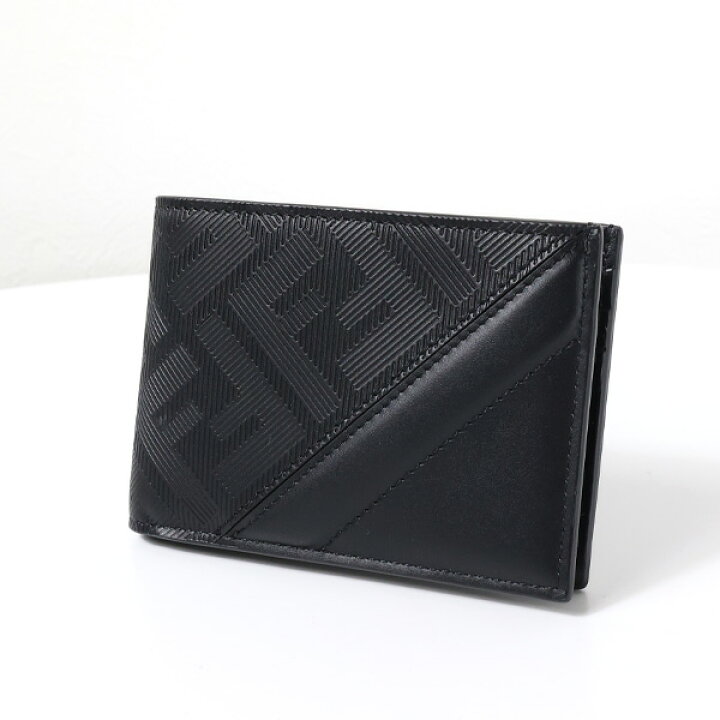 楽天市場】FENDI フェンディ Fendi Shadow Diagonal Bi-Fold Wallet 