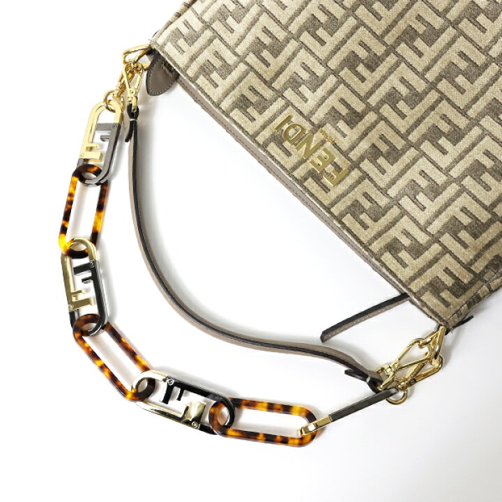 楽天市場】FENDI フェンディ O Lock Zip Shoulder Bag ハンドバッグ 