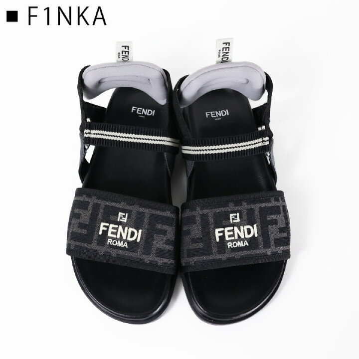 楽天市場】大人もOK！ FENDI フェンディ FENDI KIDS FF LOGO SANDALS  