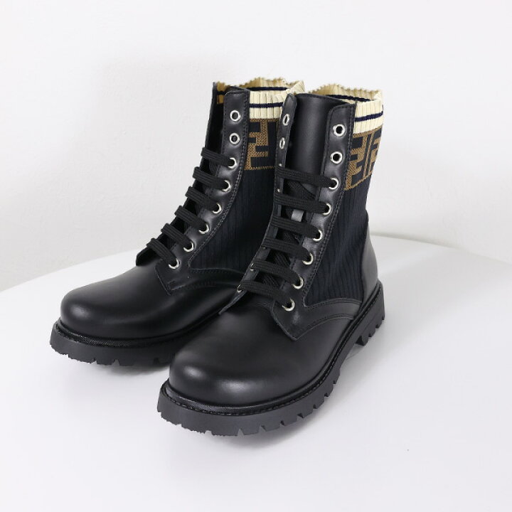 楽天市場】FENDI フェンディ FENDI KIDS TRONCHETTO SHORT BOOTS 