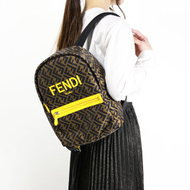 【3月31迄！タイムセール価格！】FENDI フェンディ FENDI KIDS NYLON FF MONOGRAM BACKPACK バックパック リュックサック 鞄 FFロゴ ズッカ柄 キッズ 子供 女の子 大人もOK レディース 8BZ040 AKPV