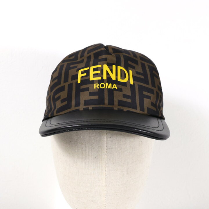 FENDI キャップ ズッカ柄 キッズ10-12Y 光り輝く 